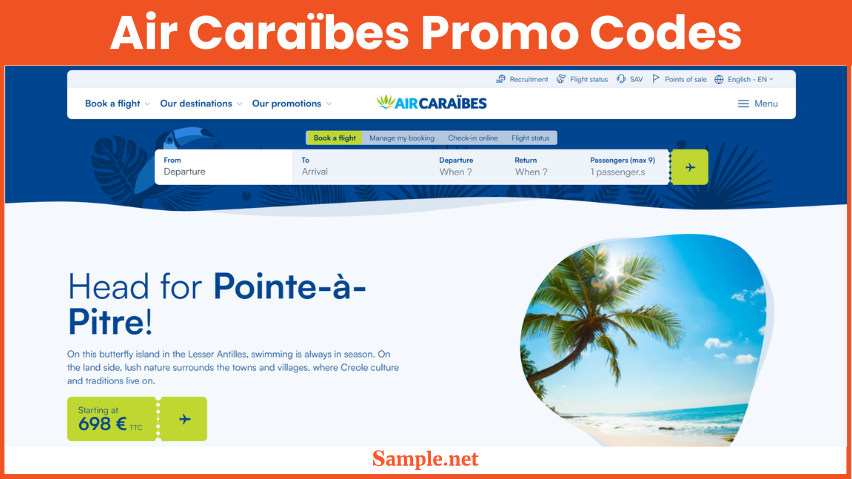 Air Caraïbes Promo Codes