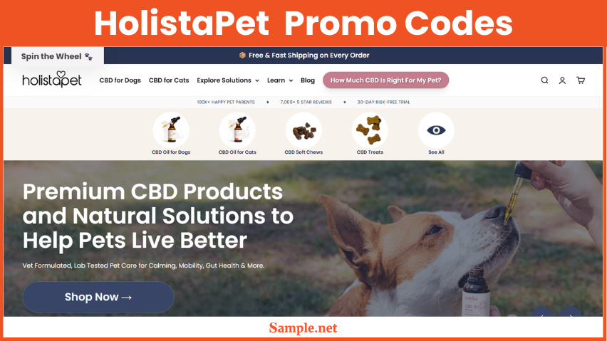 HolistaPet Promo Codes
