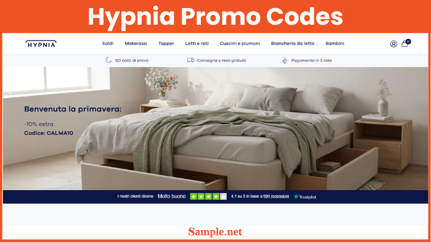 Hypnia Promo Codes