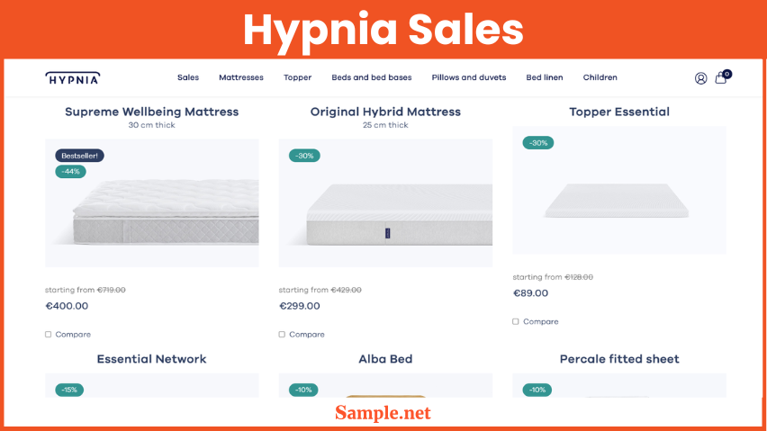 Hypnia Sales