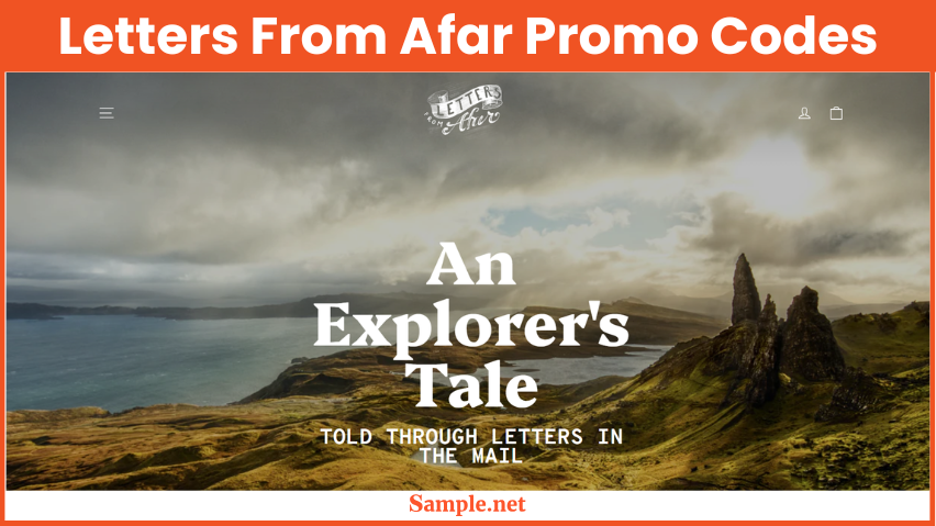 Letters From Afar Promo Codes