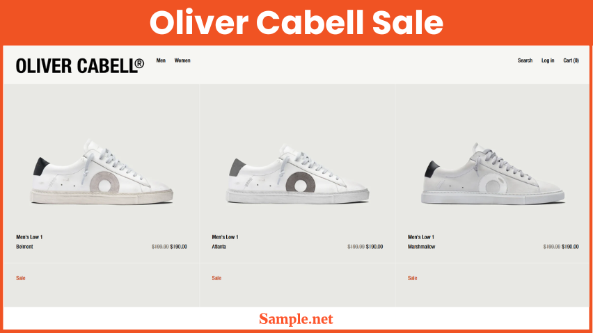 Oliver Cabell Sale