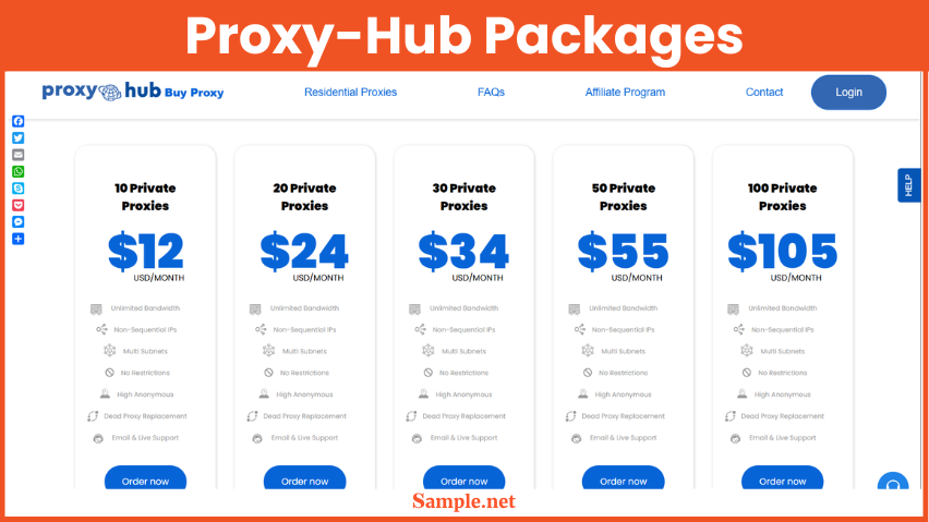 Proxy-Hub Packages