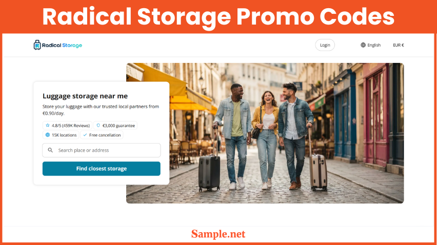 Radical Storage Promo Codes