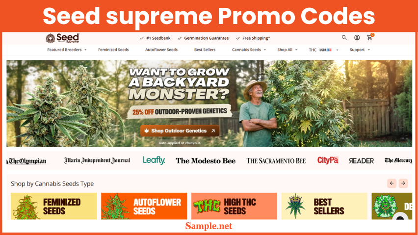 Seed supreme Promo Codes