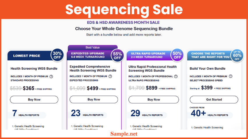Sequencing Sale