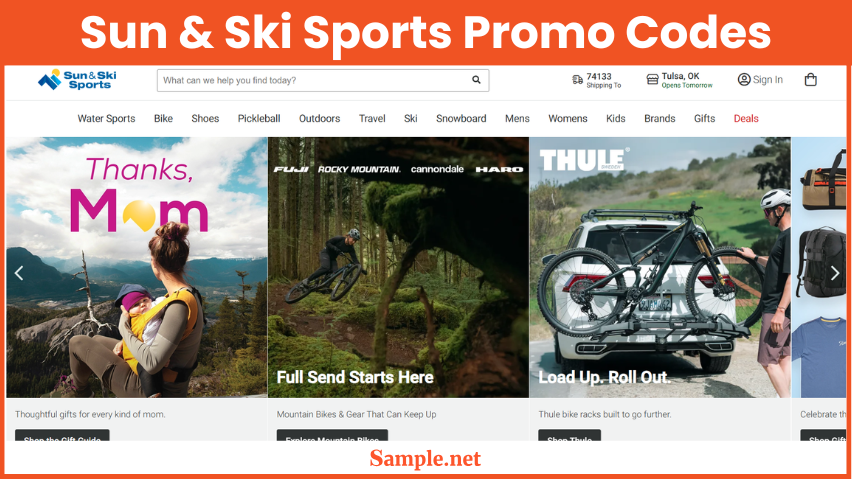 Sun & Ski Sports Promo Codes