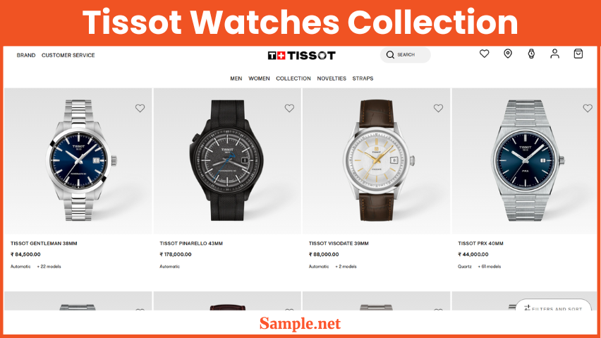Tissot Watches Collection