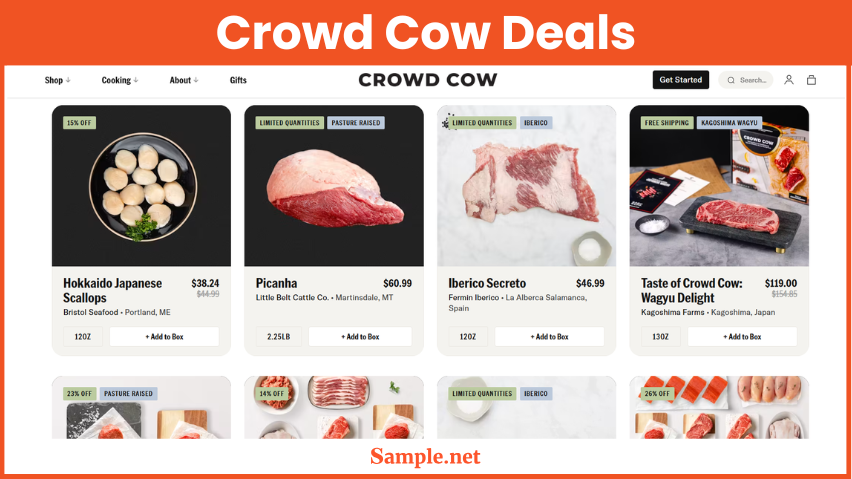 Crowd Cow Deals