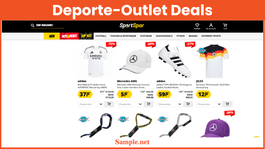Deporte-Outlet Deals