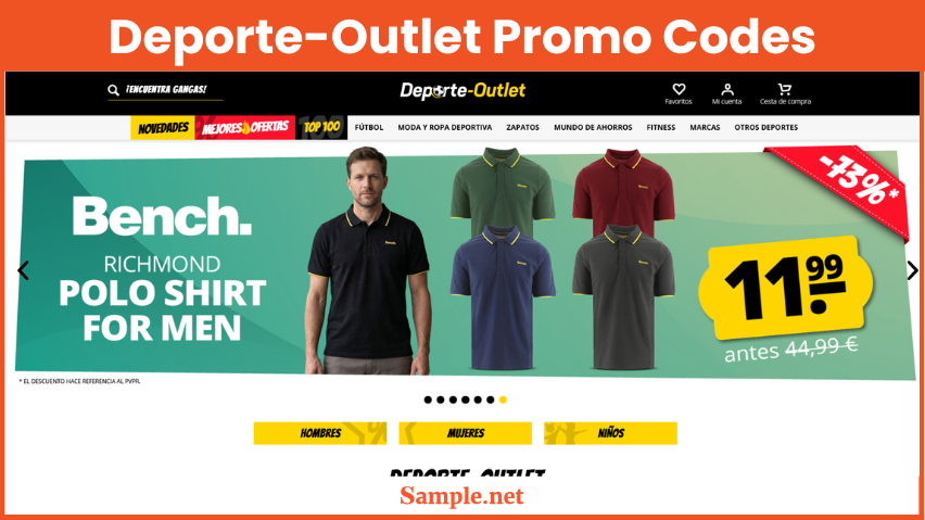 Deporte-Outlet Promo Codes